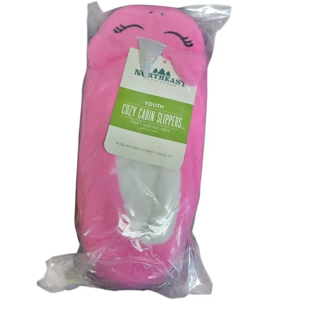 Northeast Outfitters Cozy Cabin Girls' Unicorn Slippers  S / M Y13K-4